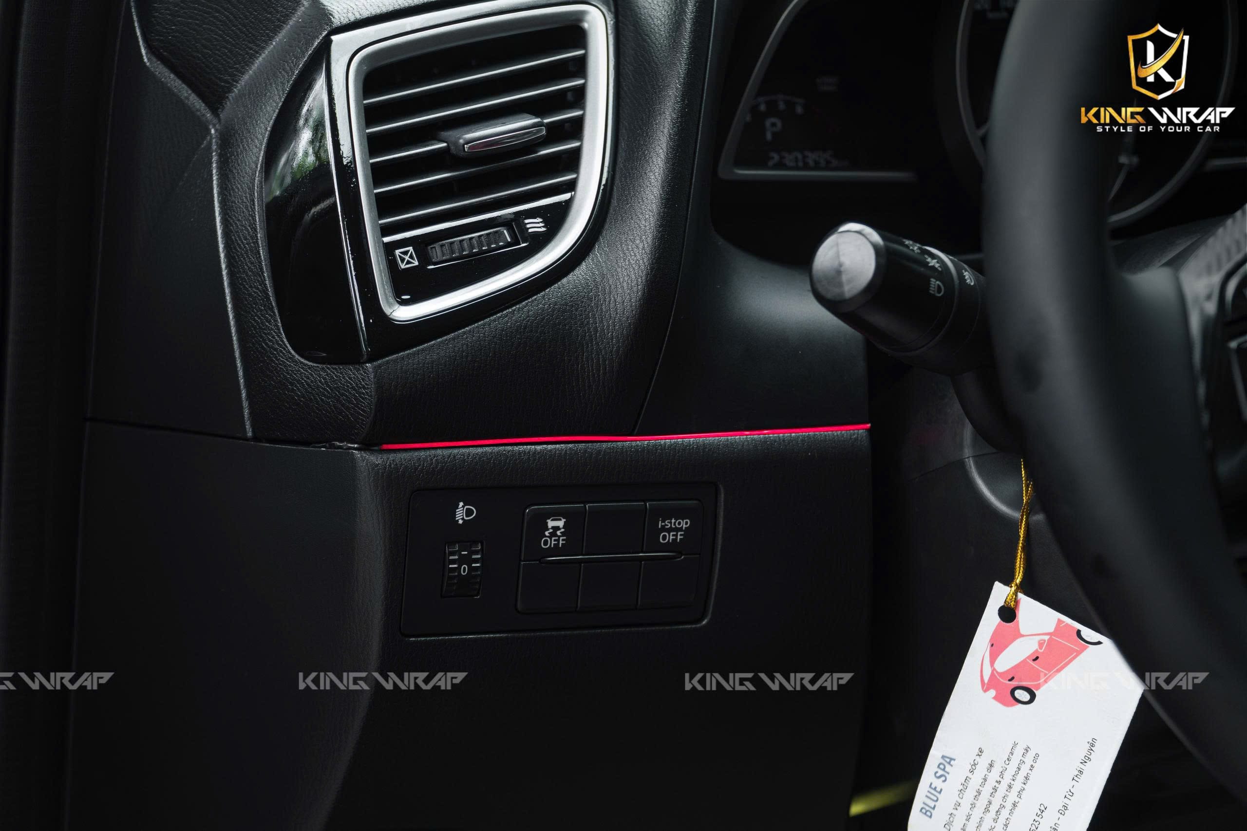 Độ đèn led nội thất xe ô tô Mazda 3