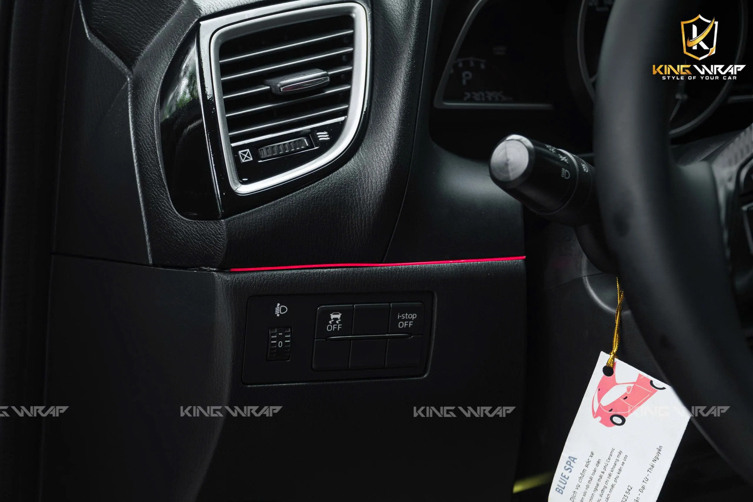Độ đèn led nội thất xe ô tô Mazda 3