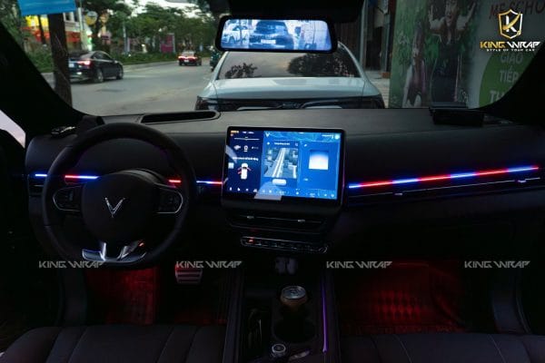 Độ LED nội thất xe ô tô VinFast VF7: Nâng tầm khoang lái sang trọng, đậm cá tính