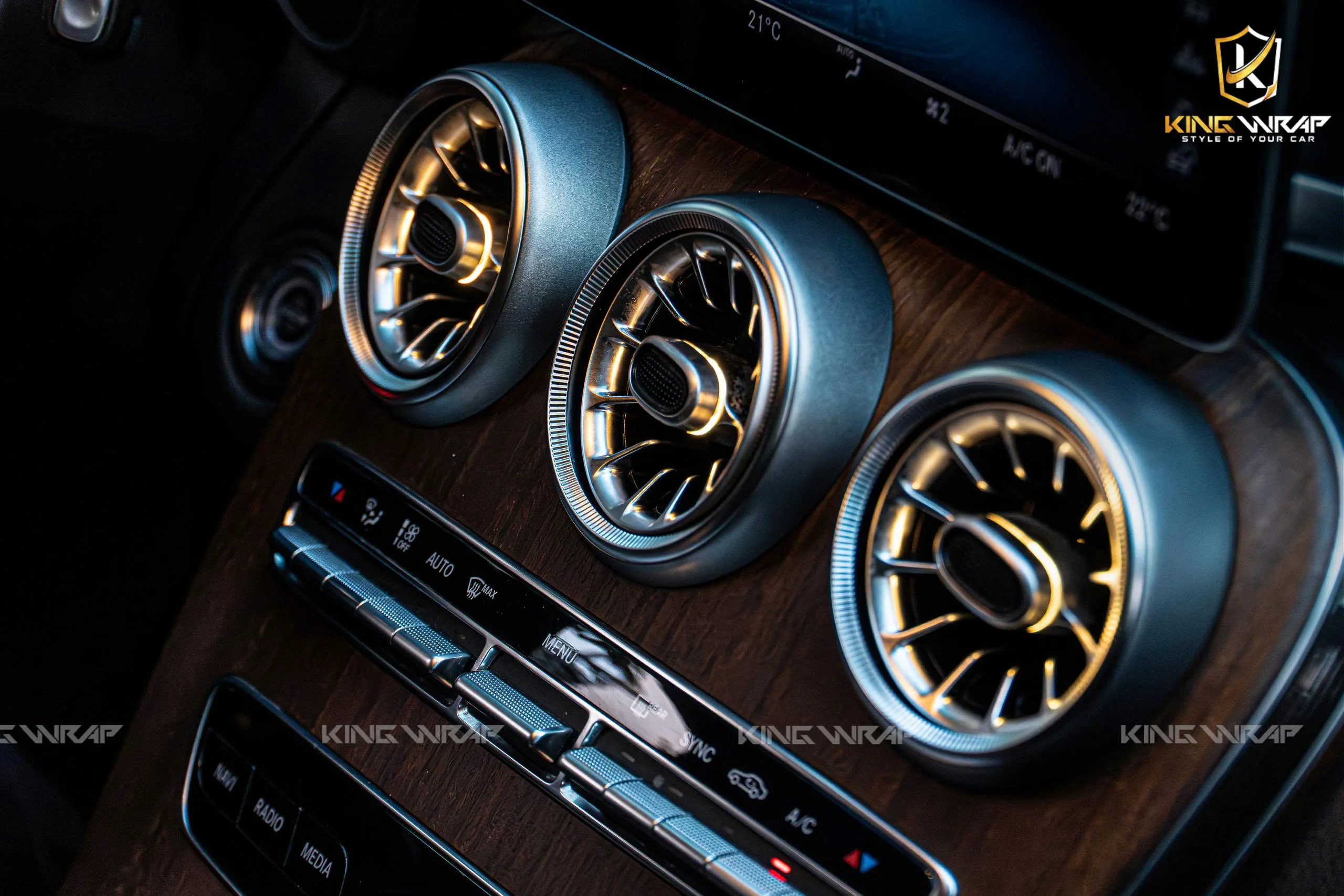 Độ LED Turbin xe Mercedes C200: Nâng tầm đẳng cấp, ánh sáng đỉnh cao