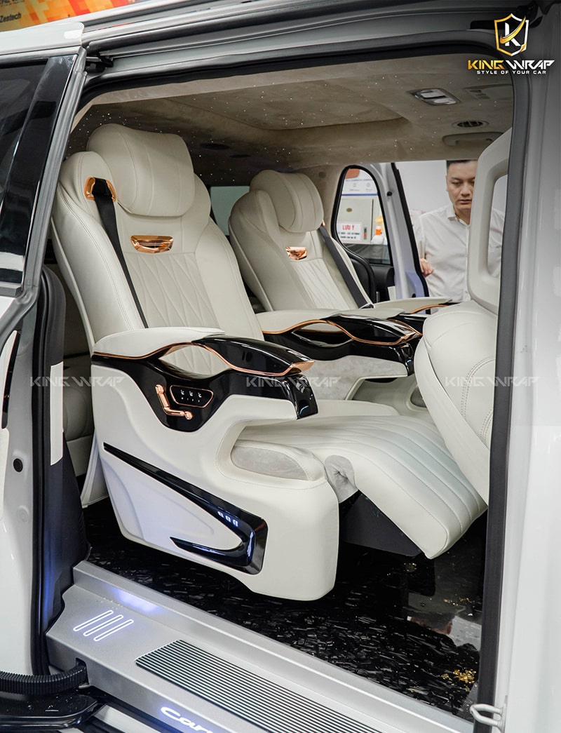 Độ Nội Thất Limousine Kia Carnival Hà Nội