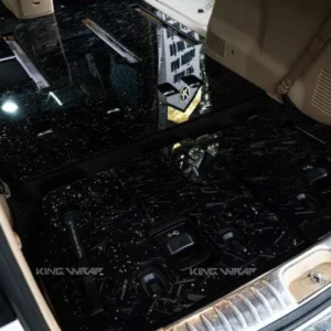 Độ sàn Carbon vẩy vàng xe Sedona tại KingWrap