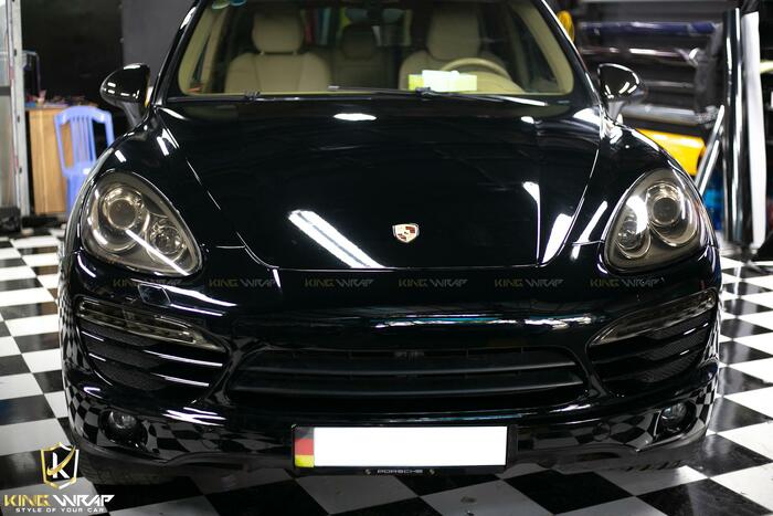 Dán decal đổi màu oto Poscher đẹp giá rẻ