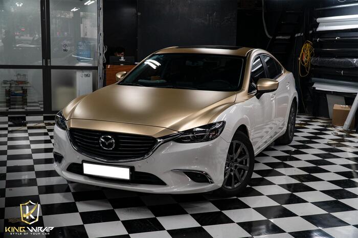 Dán decal đổi màu ô tô Mazda 6 style Maybach