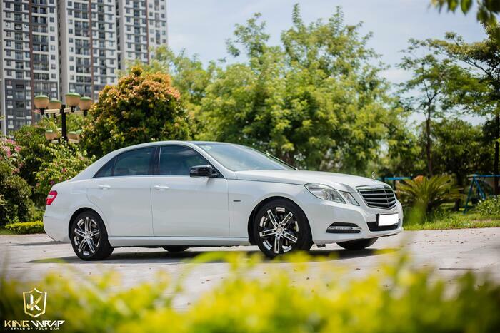 Decal oto đẹp giá rẻ tại Hà Nội đổi màu Merc E250