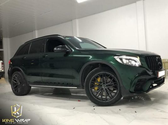 Dán decal đổi màu oto Hà Nội Mercedes GLC