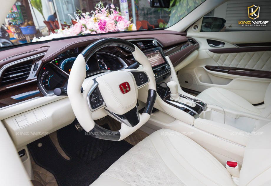 Đổi màu nội thất ô tô Honda Civic