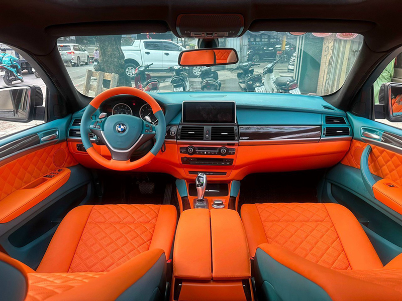 Đổi màu nội thất ô tô BMW Hà Nội
