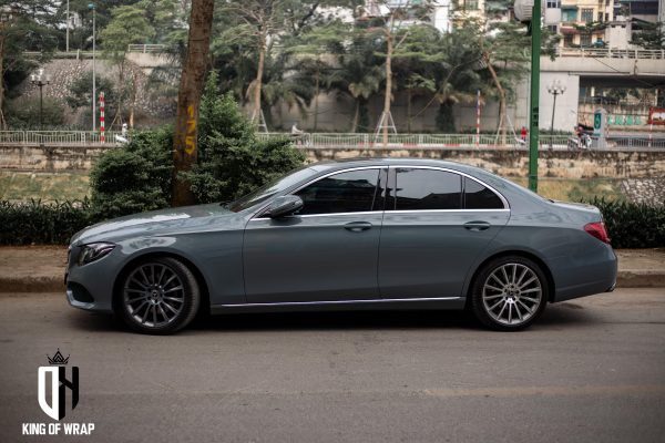 Decal Đổi Màu Mercedes Xám Xi Măng