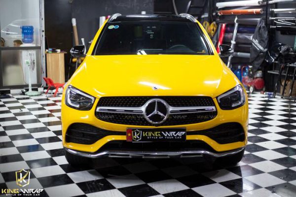 Dán đổi màu ô tô Hà Nội Mercedes GLC300