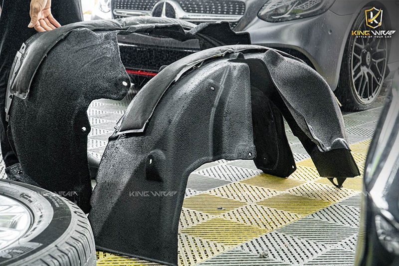 Hóa cứng lòng vè nỉ ô tô chống xệ