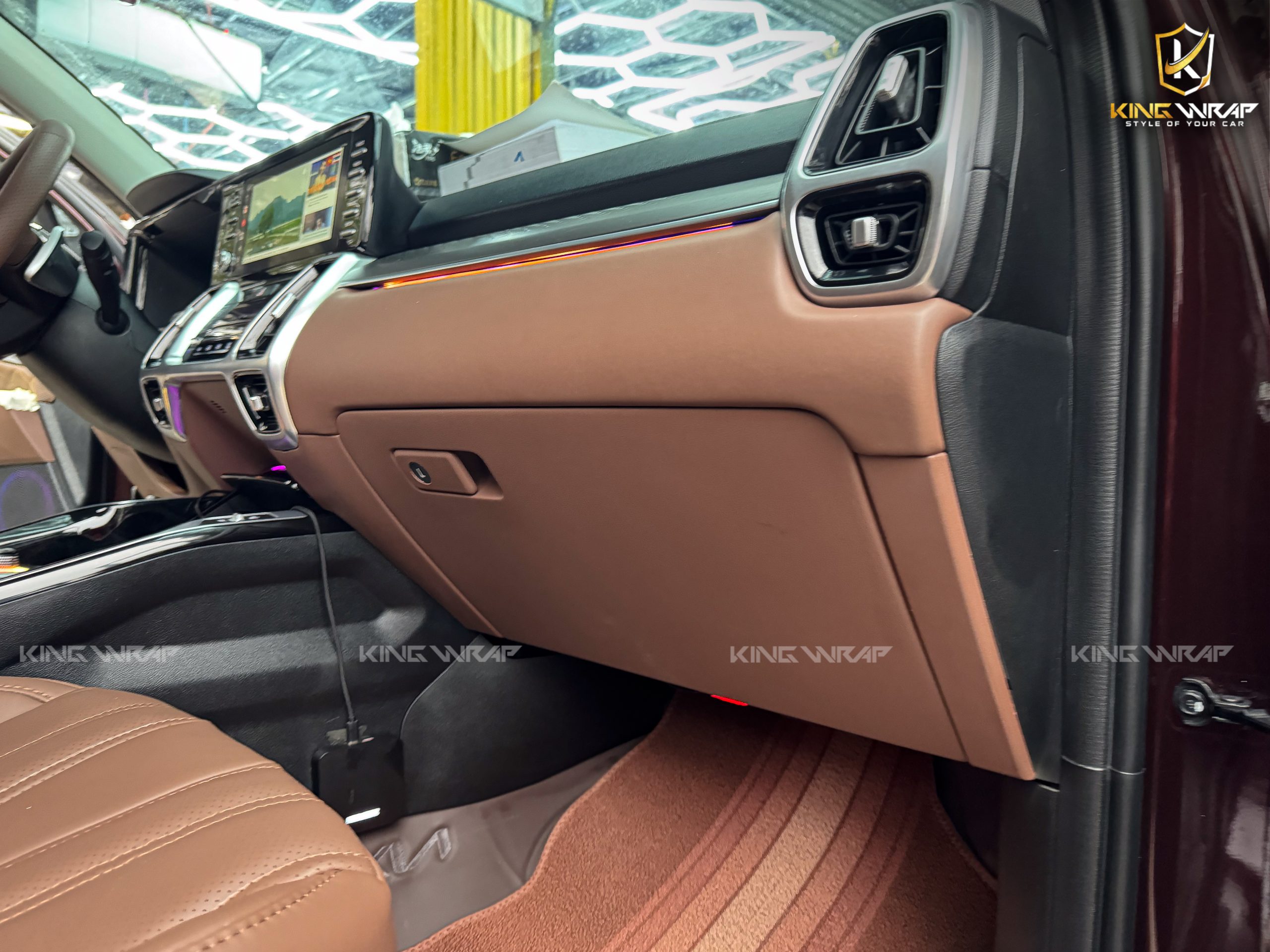 Bọc Da Nội Thất Kia Sorento Sang Trọng, Đẳng Cấp