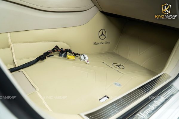 Lắp thảm sàn Nappa cho Mercedes S450: Đẳng cấp xứng tầm Sedan hạng sang