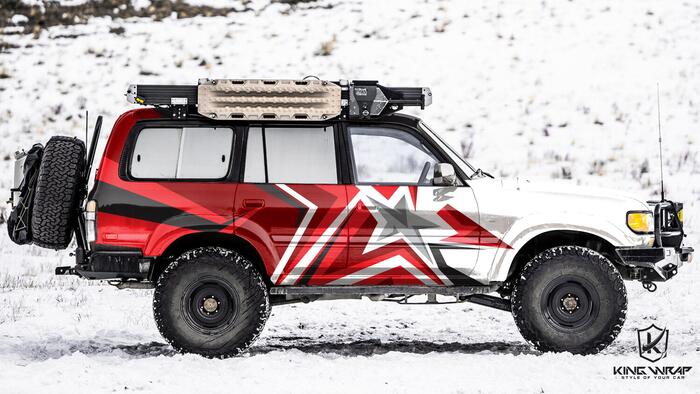 Bộ sưu tập mẫu tem sườn xe Land Cruiser 80 Series (J80)