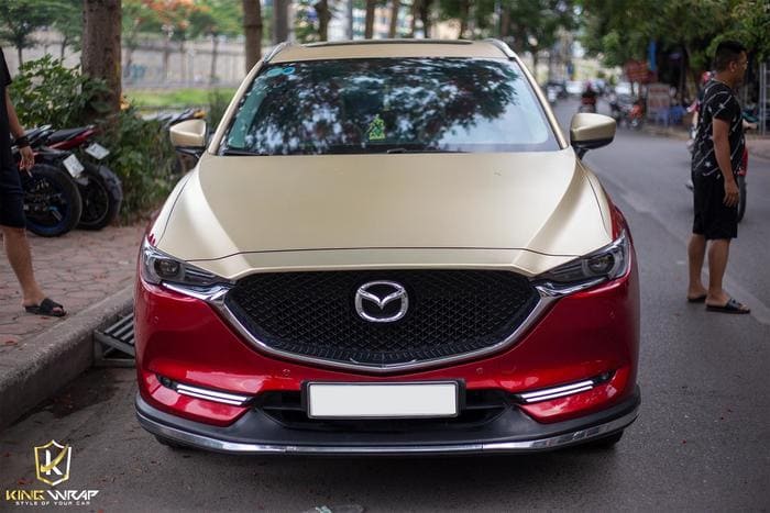 Dán decal đổi màu Mazda CX5 style Maybach tại Kingwrap
