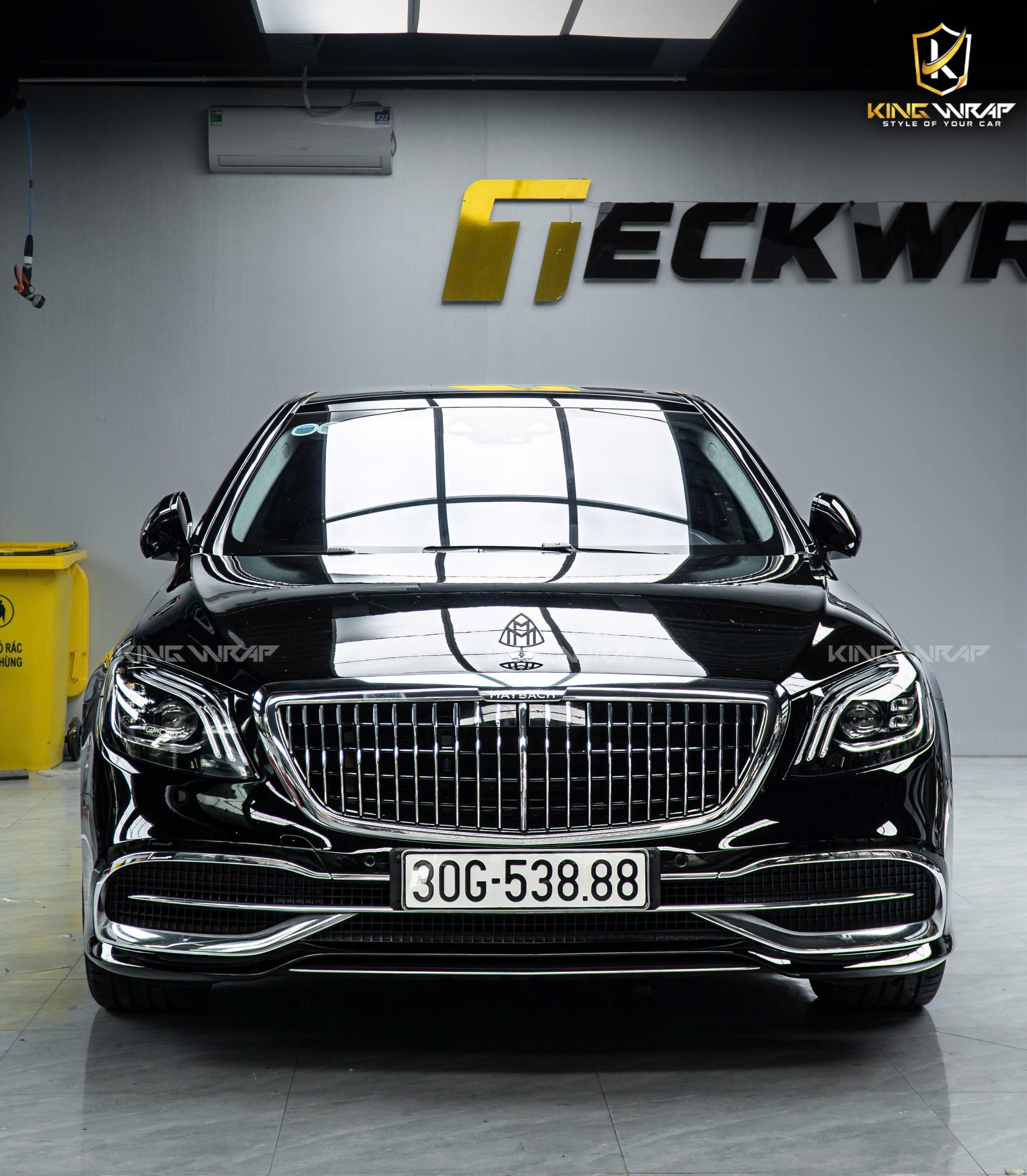 Dán PPF Teckwrap xe ô tô Maybach S560: Bảo vệ đẳng cấp, xứng tầm thương hiệu