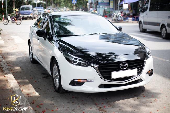 Dán decal đổi màu maybach mazda 3 tại Kingwrap
