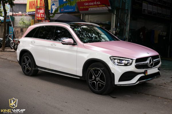 Dán decal đổi màu oto Maybach Mercedes GLC300