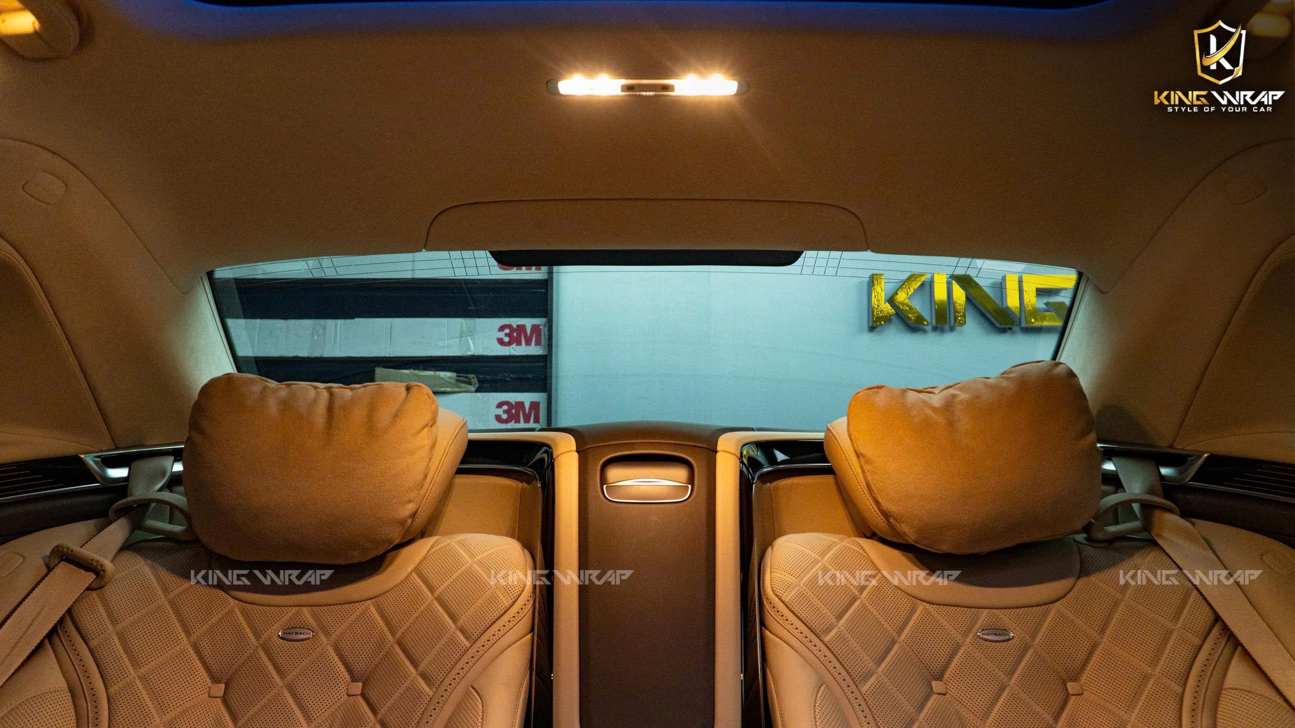 Dán phim cách nhiệt Photosync xe Maybach S560 nâng tầm giải pháp bảo vệ xe