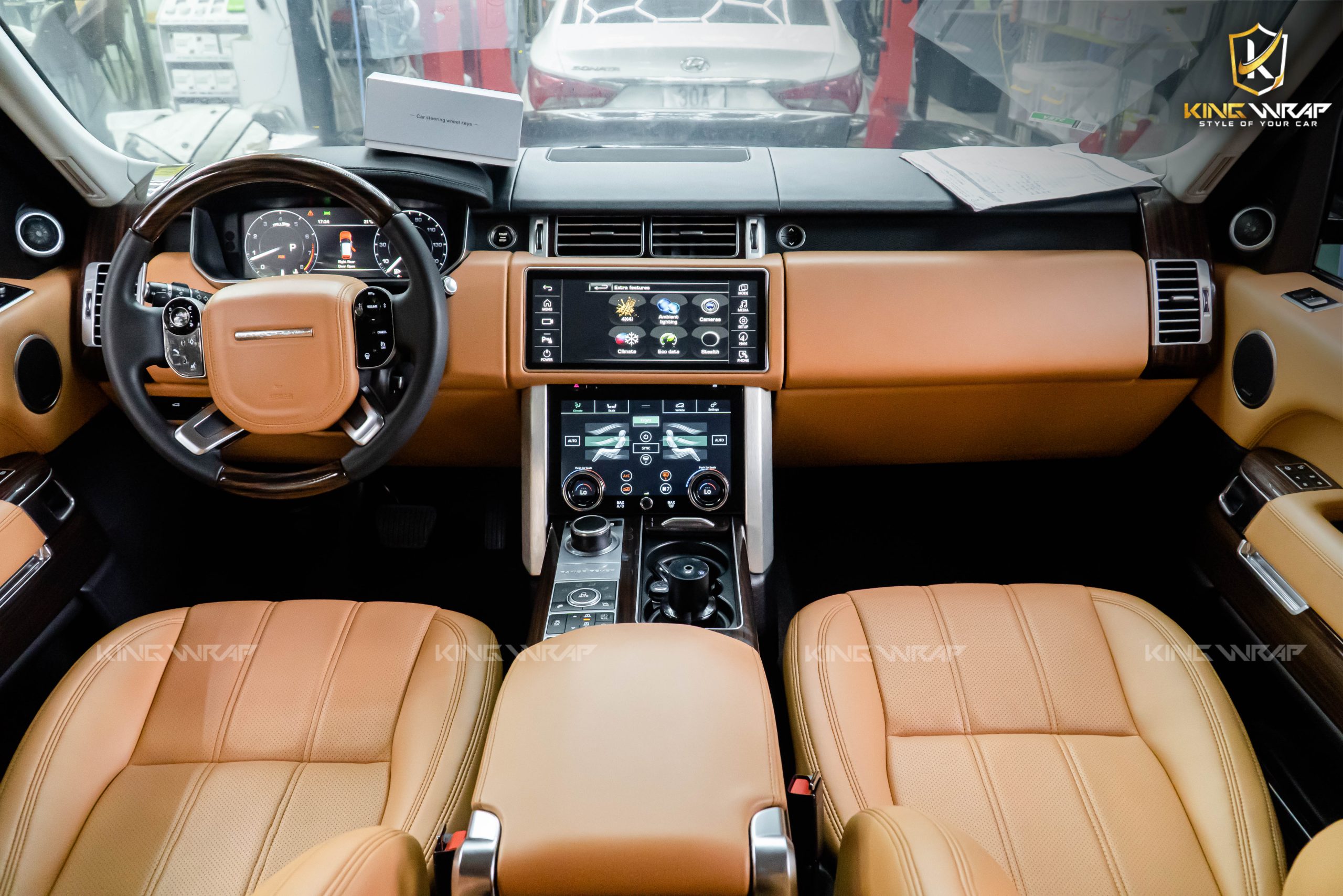 Bọc Da Nội Thất Ô Tô Range Rover – Nâng Tầm Đẳng Cấp