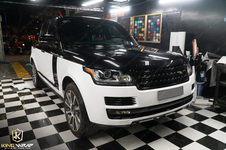 Dán decal đổi màu oto tại Hà Nội Range Rover