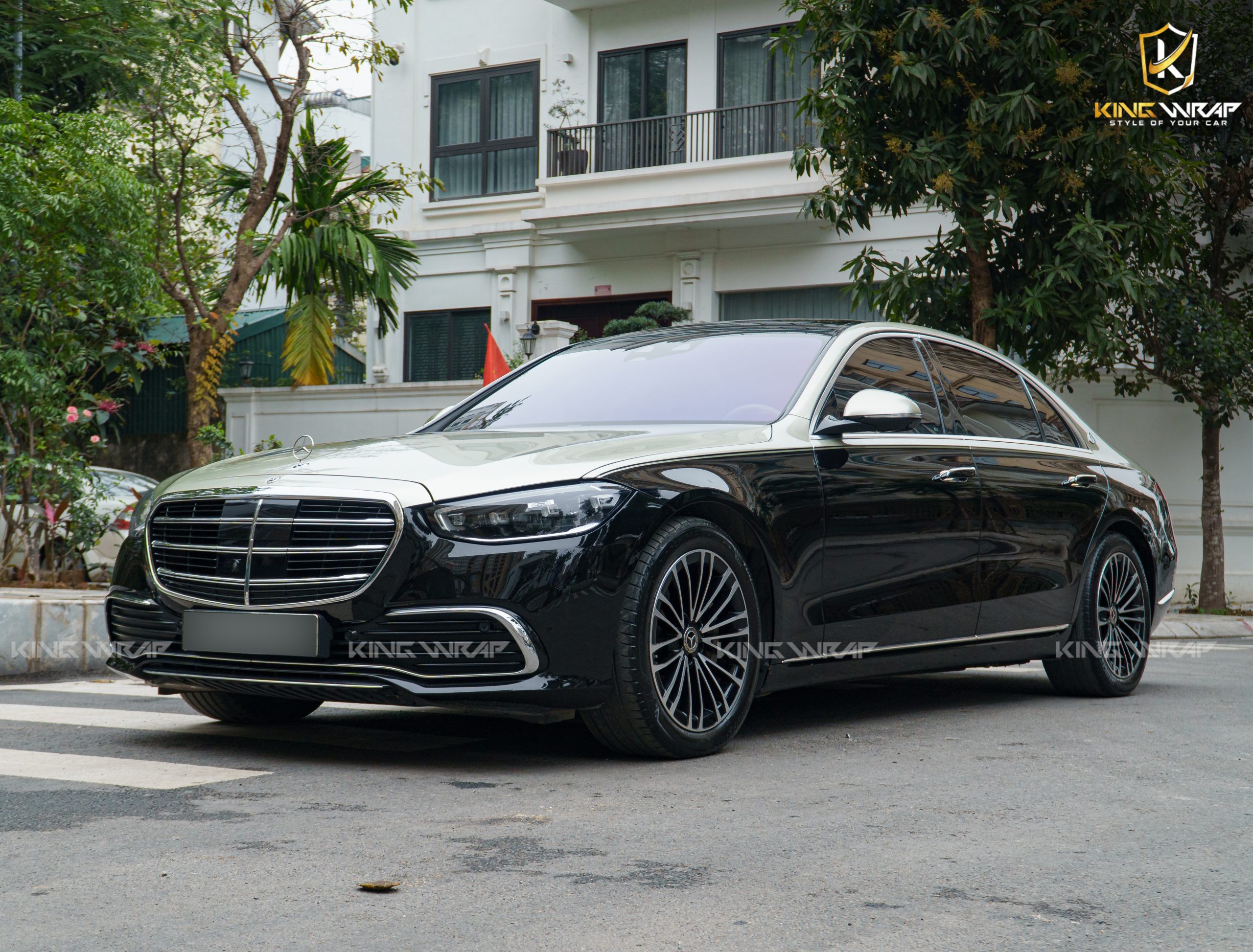 Dán Phong Cách Maybach – Mercedes S450