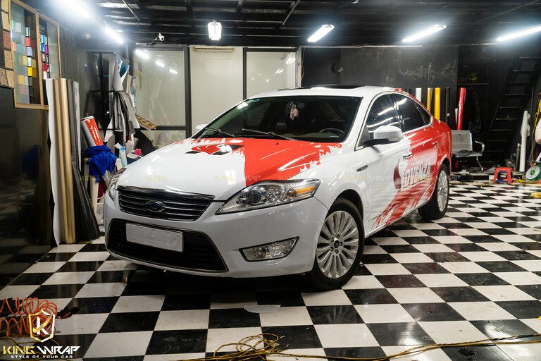 Dán tem xe oto đẹp Ford Mondeo