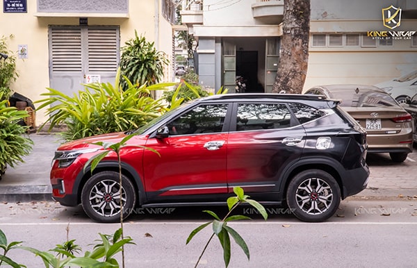 Dán decal xe ô tô Kia Hà Nội uy tín