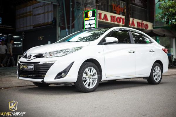 Dán Decal đổi màu xe ô tô Hà Nội Vios