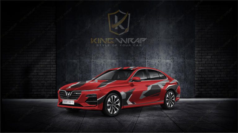 Những mẫu tem xe ô tô Vinfat LuxA2.0 đầy ấn tượng