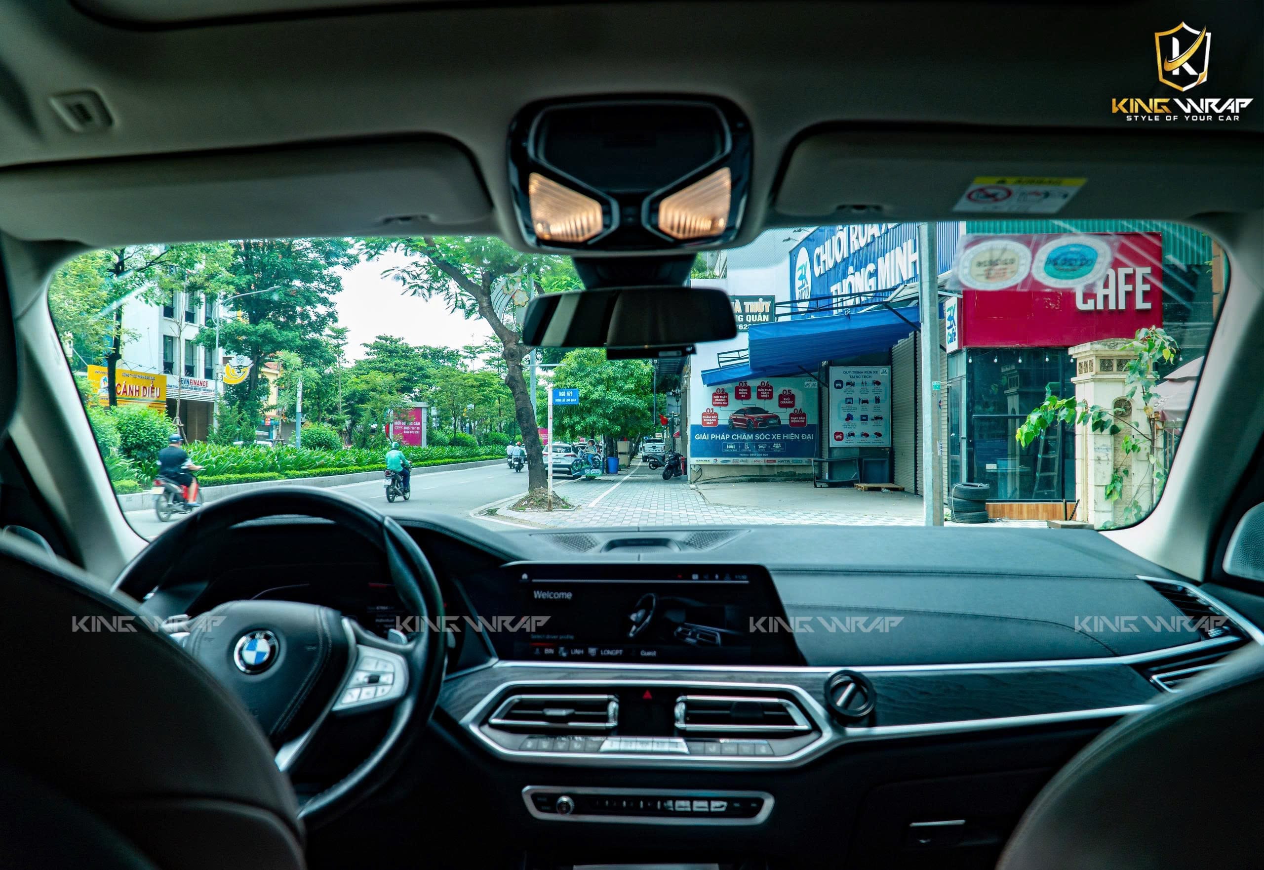 Dán PPF Kính Lái Xe Ô Tô BMW X7