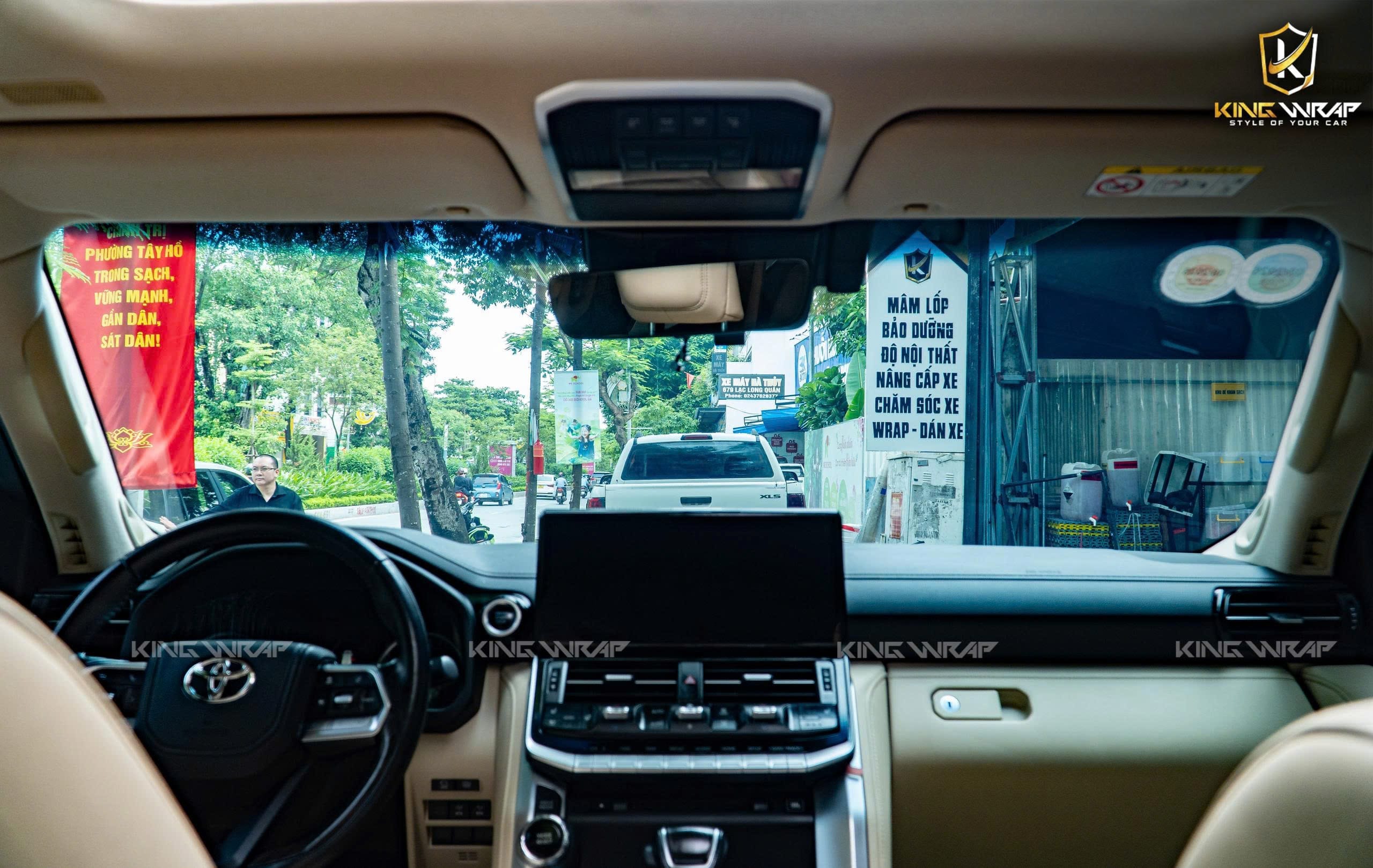 Land Cruiser Nâng Cấp Phim Cách Nhiệt Thảm Sàn