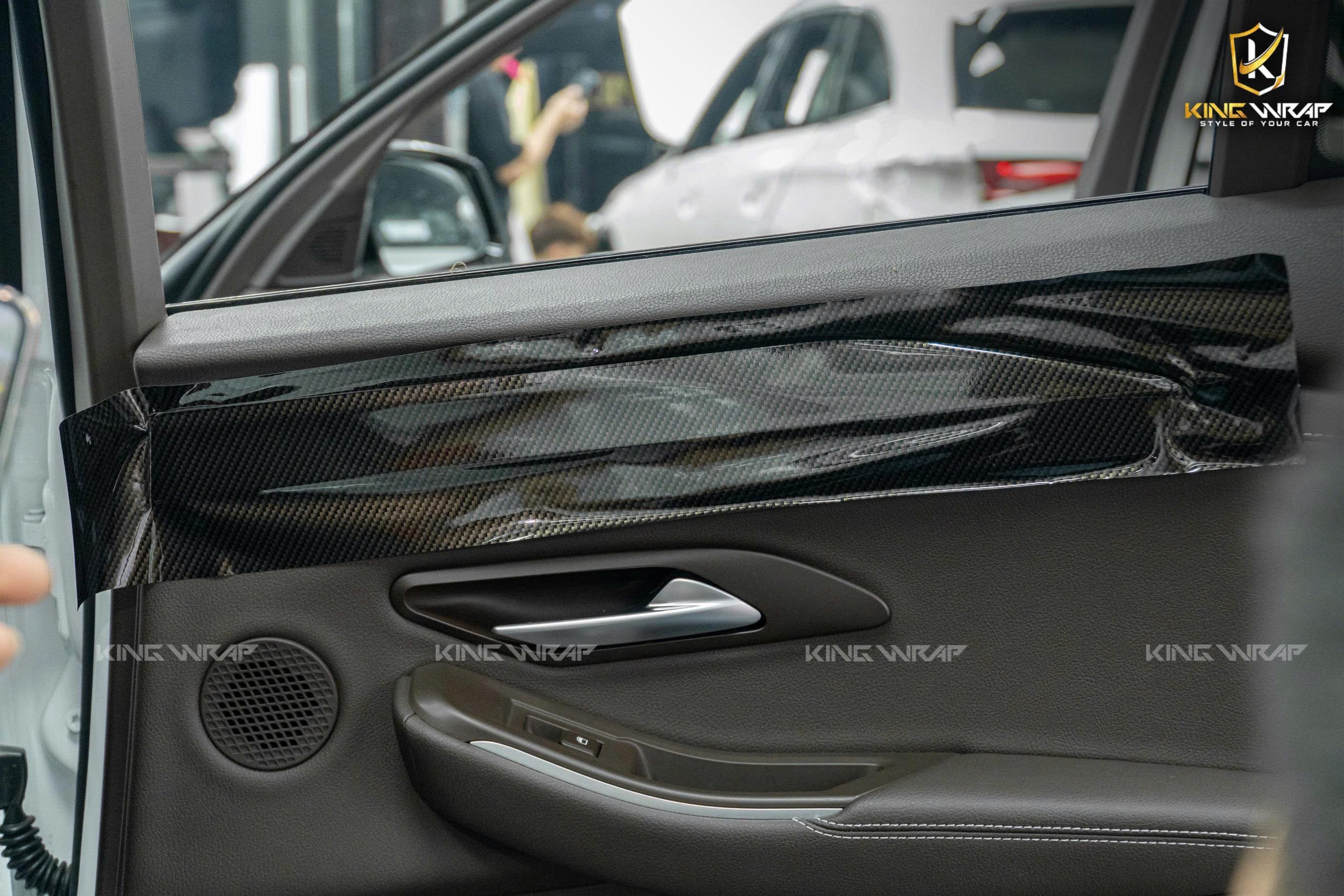 Dán Decal Carbon Nội Thất VinFast Lux A