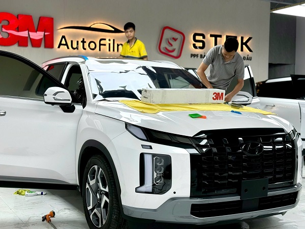 Quy trình dán PPF chuyên nghiệp tại KingWrap Nghệ An