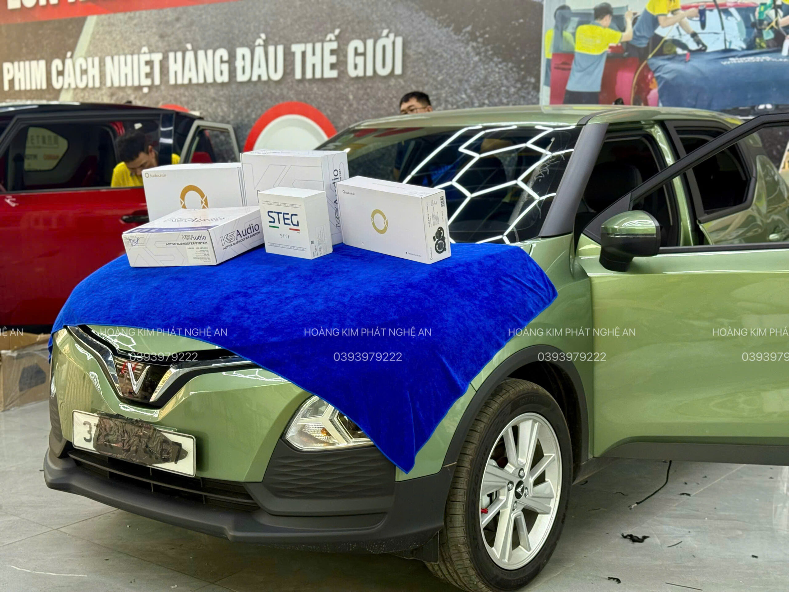 Độ âm thanh cho xe VinFast tại Nghệ An