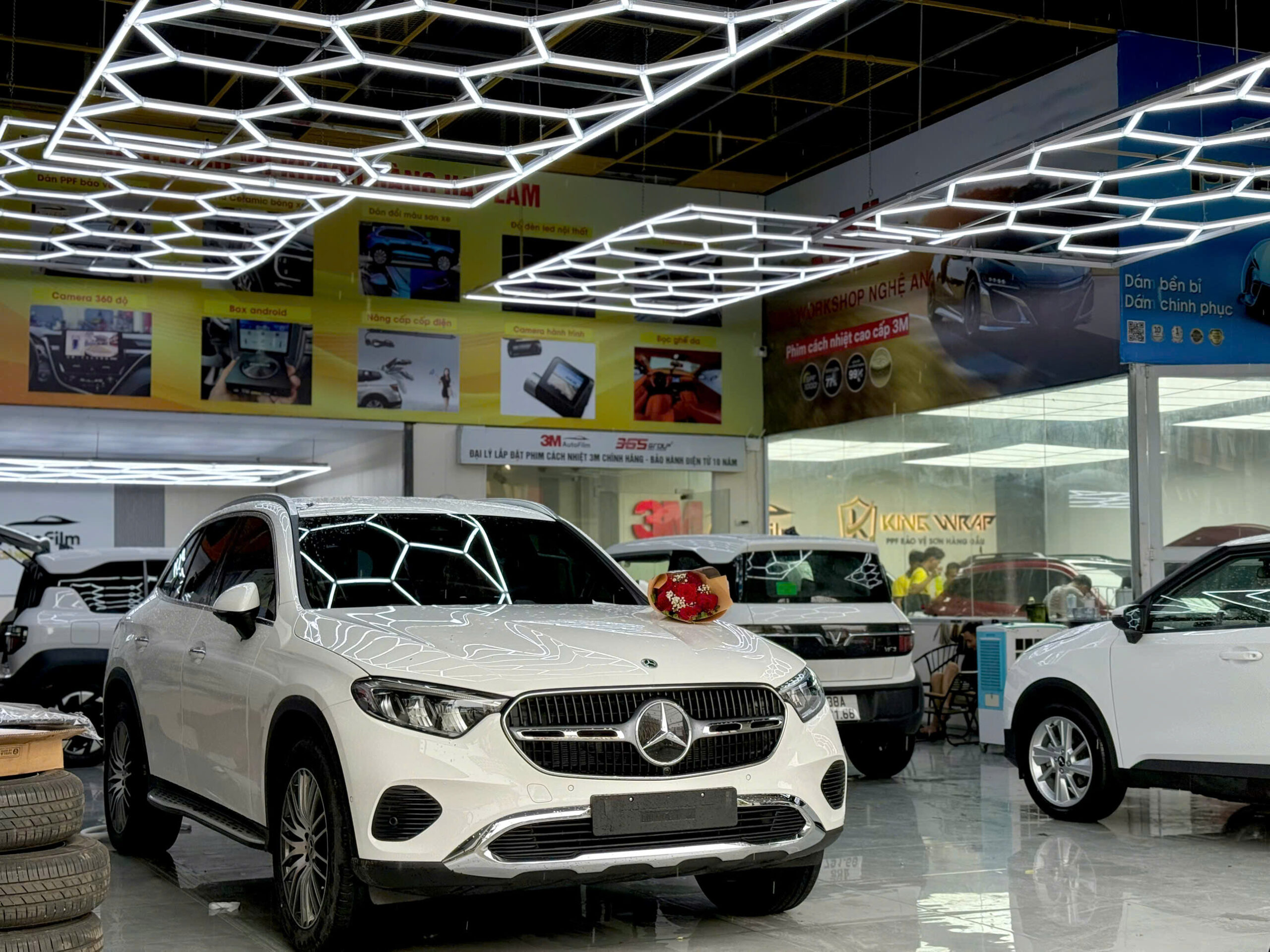 Dán PPF Full ngoại thất Mercedes-Benz GLC 200